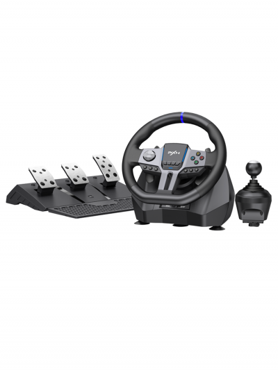 Игровой руль PXN V9 GEN2 с коробкой передач и педалями-2
