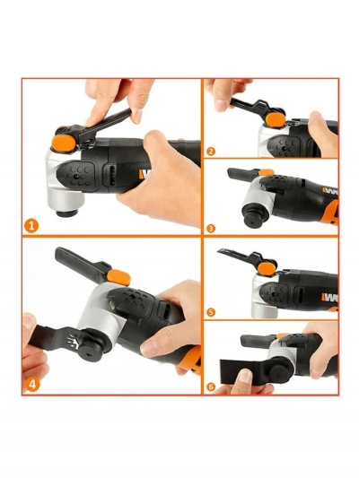 Набор насадок для реноватора SharpWorks Multi-72, 72 шт.-4